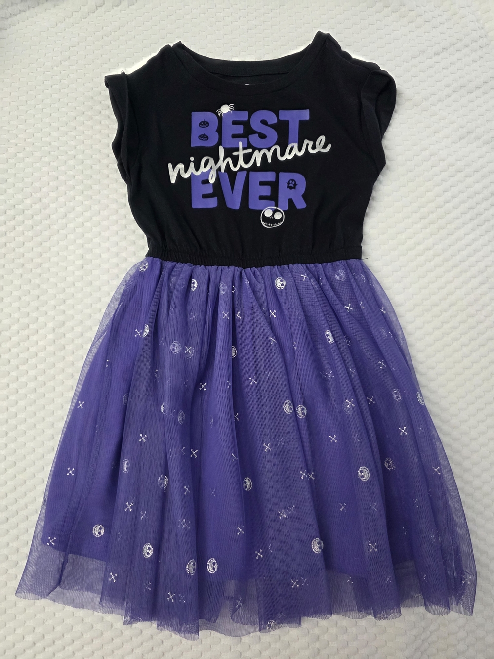 Disney Black & Purple 'Best Nightmare Ever' Tulle Costume Dress